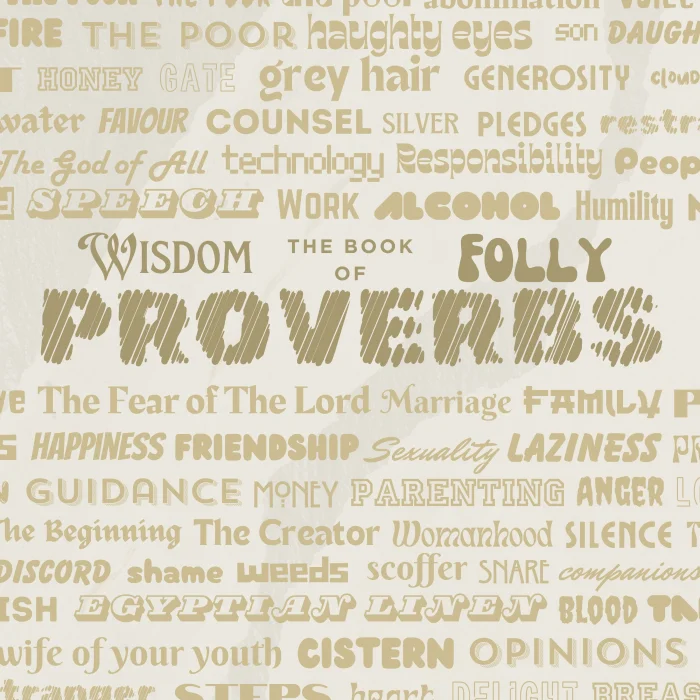 Proverbs: Wisdom And Folly Cover Artwork