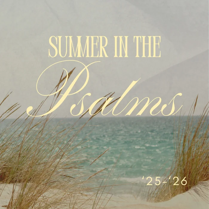 Summer in the Psalms '25-'26 Cover Artwork